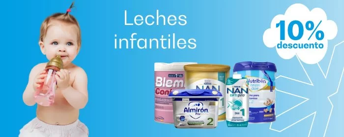 descuento leches infantiles